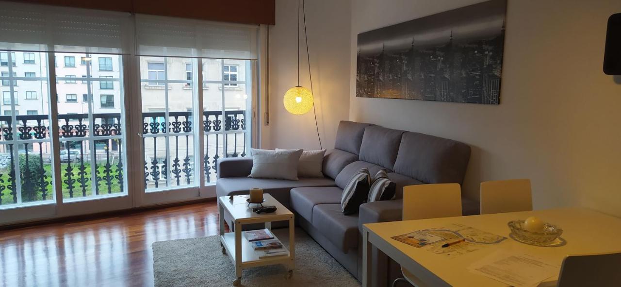Moderno Y Luminoso 2 Dormitorios Con Todas Las Comodidades En Pontevedra Ciudad 외부 사진